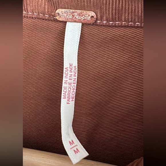 🍂Free People Connor Midi Dress in Brown – Size Medium - Picture 8 of 10